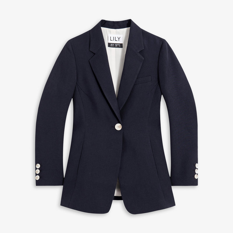 Lily - Blazer - Bleu Violacé