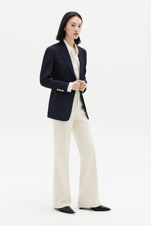 Lily - Blazer - Bleu Violacé