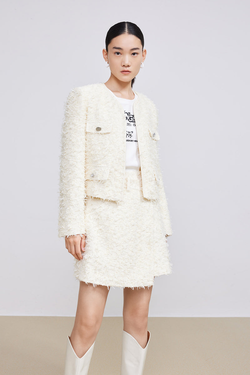 Lily - Veste - Blanc Laiteux