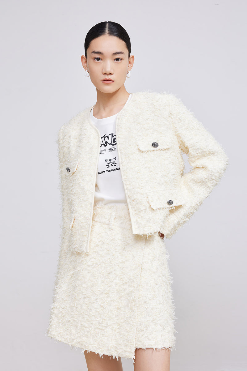 Lily - Veste - Blanc Laiteux