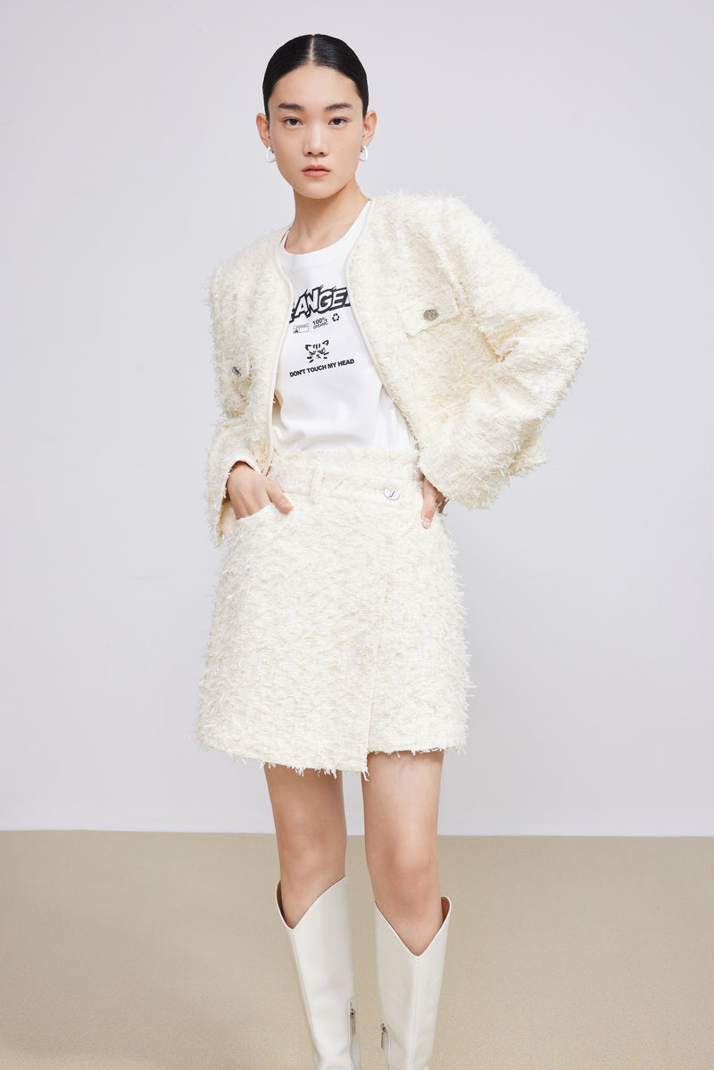 Lily - Veste - Blanc Laiteux