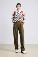 Lily - Pantalon - Marron Cacao