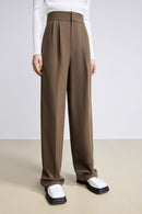 Lily - Pantalon - Marron Cacao