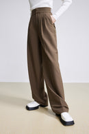 Lily - Pantalon - Marron Cacao