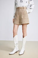 Lily - Short - Marron Cacao