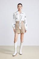 Lily - Short - Marron Cacao