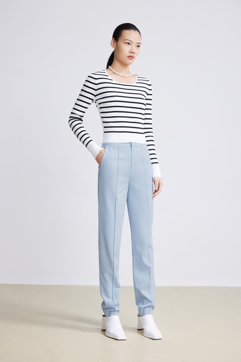 Lily - Pantalon - Gris Bleu