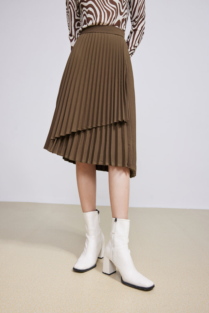 Lily - Jupe - Marron Cacao