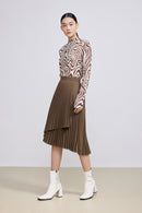 Lily - Jupe - Marron Cacao