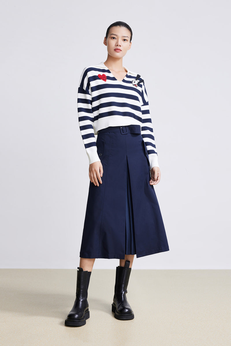 Lily - Jupe - Bleu Marine