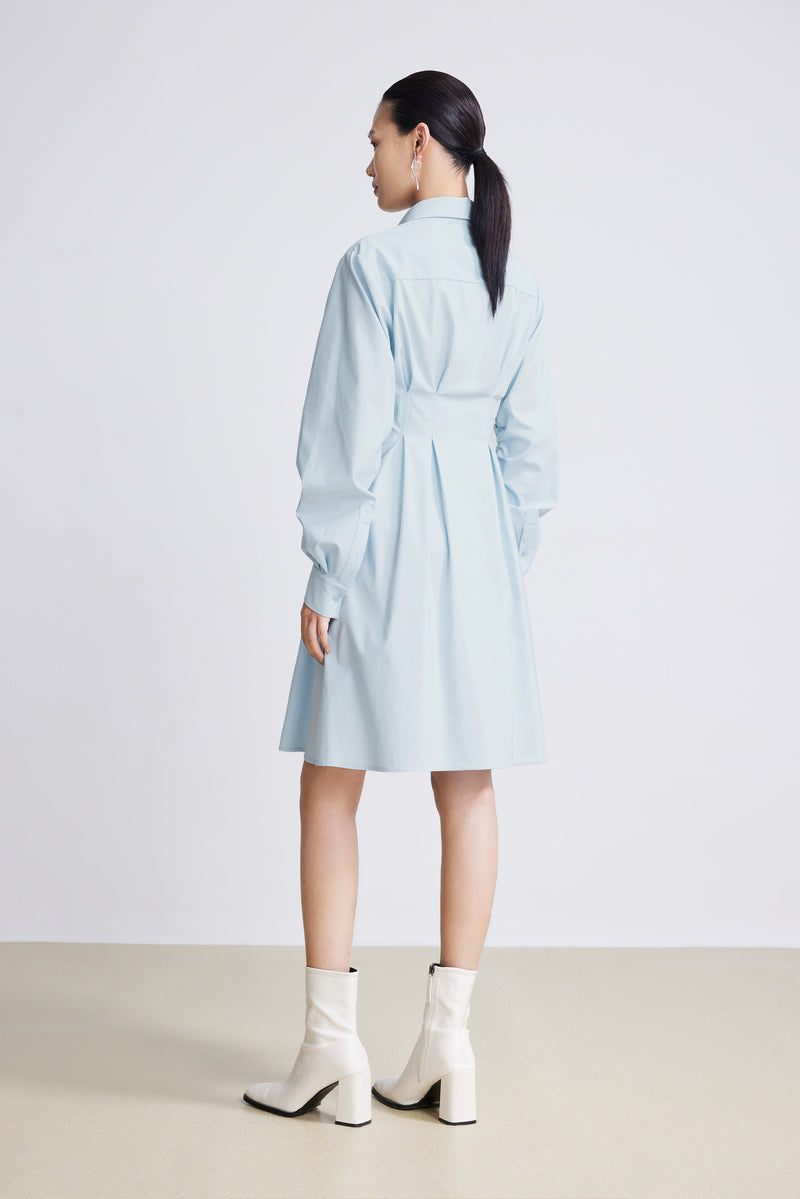 Lily - Robe - Gris Bleu