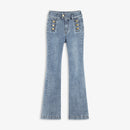 Lily - Pantalon - Denim Bleu