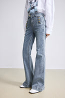 Lily - Pantalon - Denim Bleu