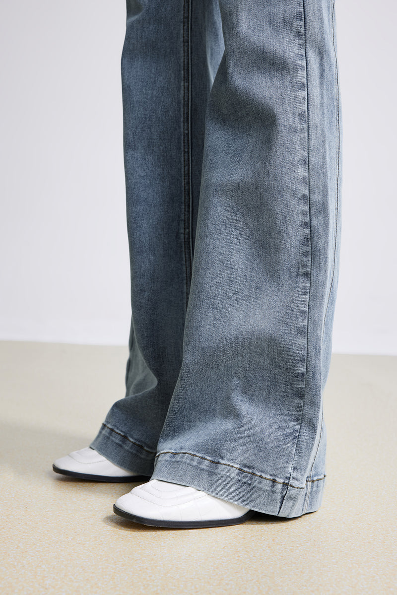 Lily - Pantalon - Denim Bleu