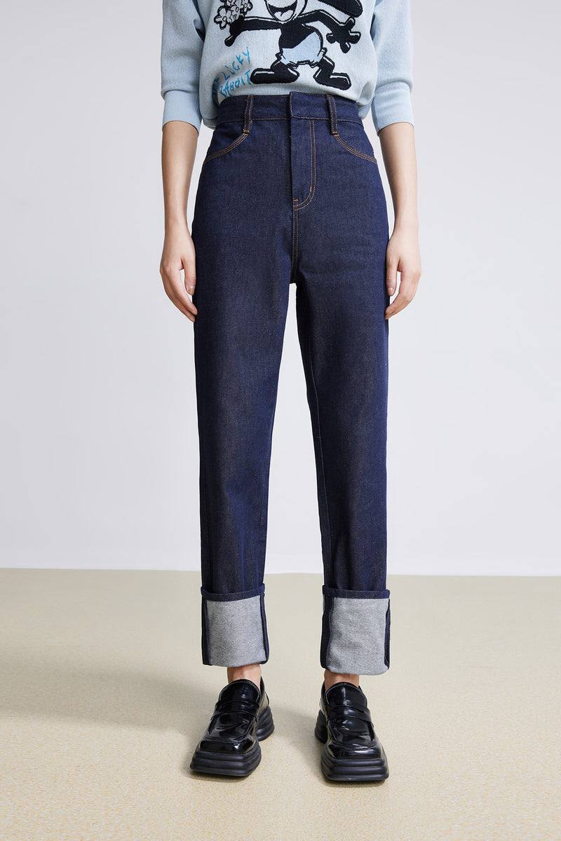 Lily - Pantalon - Bleu Marine