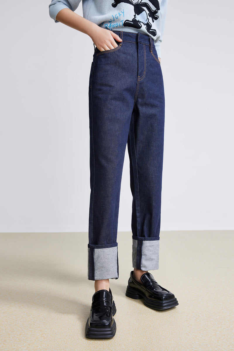 Lily - Pantalon - Bleu Marine