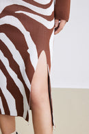 Lily - Robe - Marron Cacao