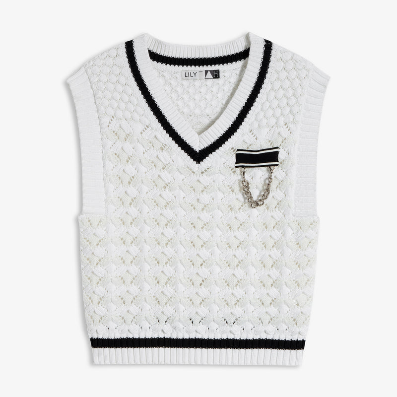 Lily - Gilet - Blanc