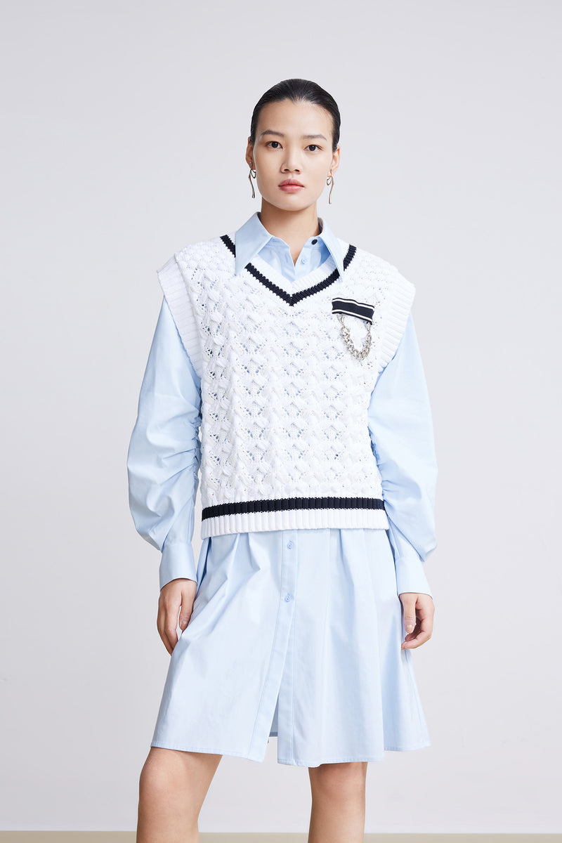 Lily - Gilet - Blanc