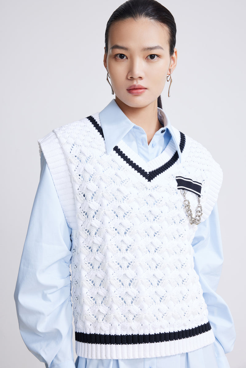 Lily - Gilet - Blanc