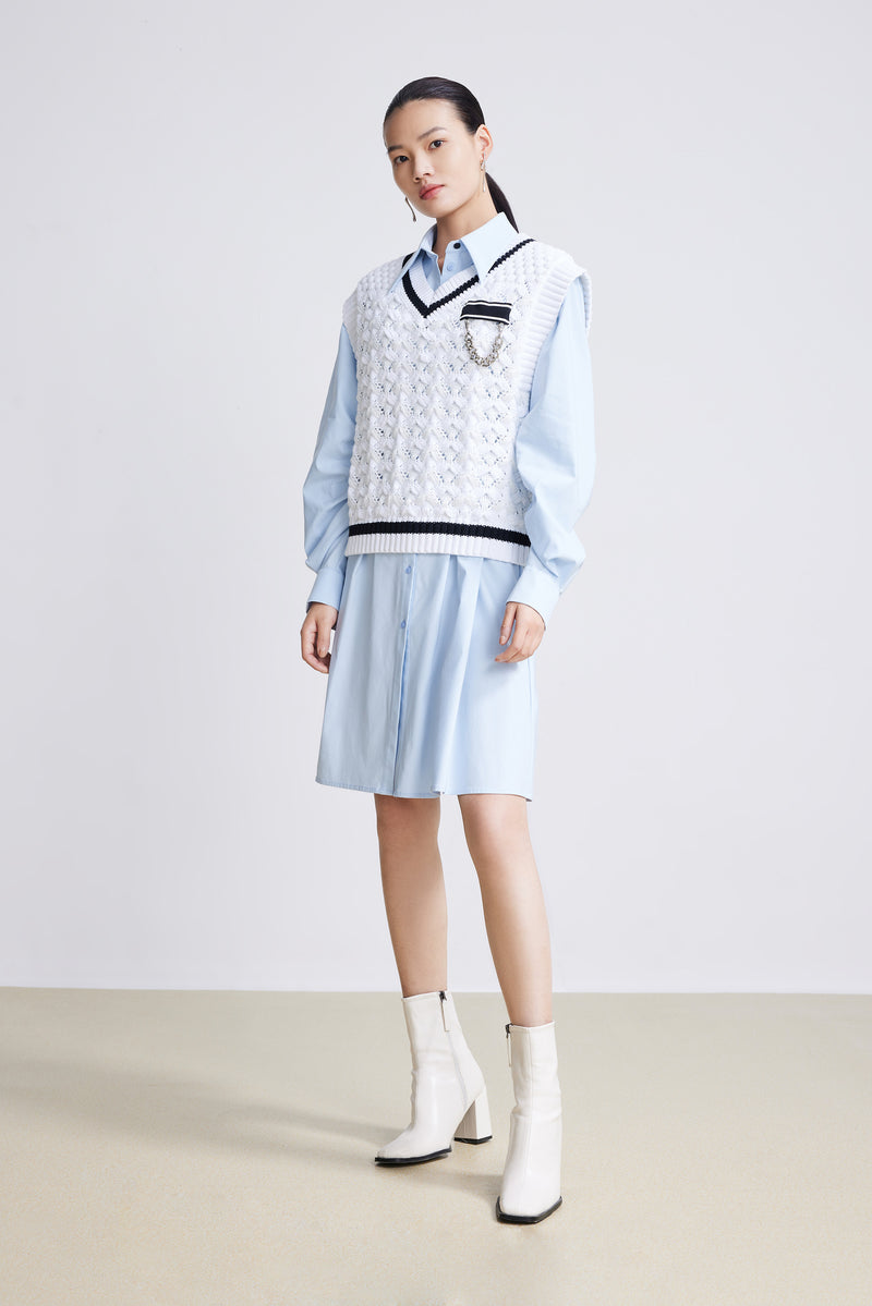 Lily - Gilet - Blanc