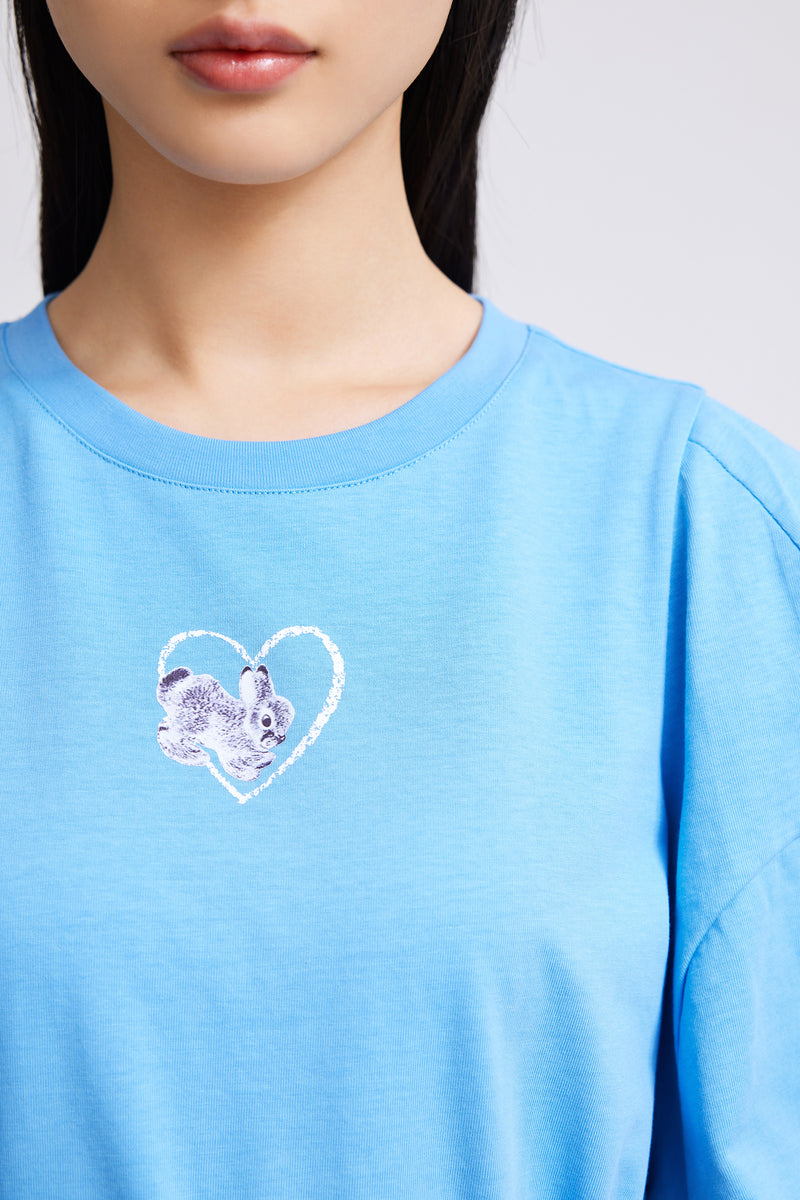 Lily - Haut - Bleu Cobalt