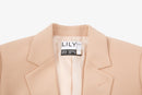 Lily - Blazer - Orange Soleil
