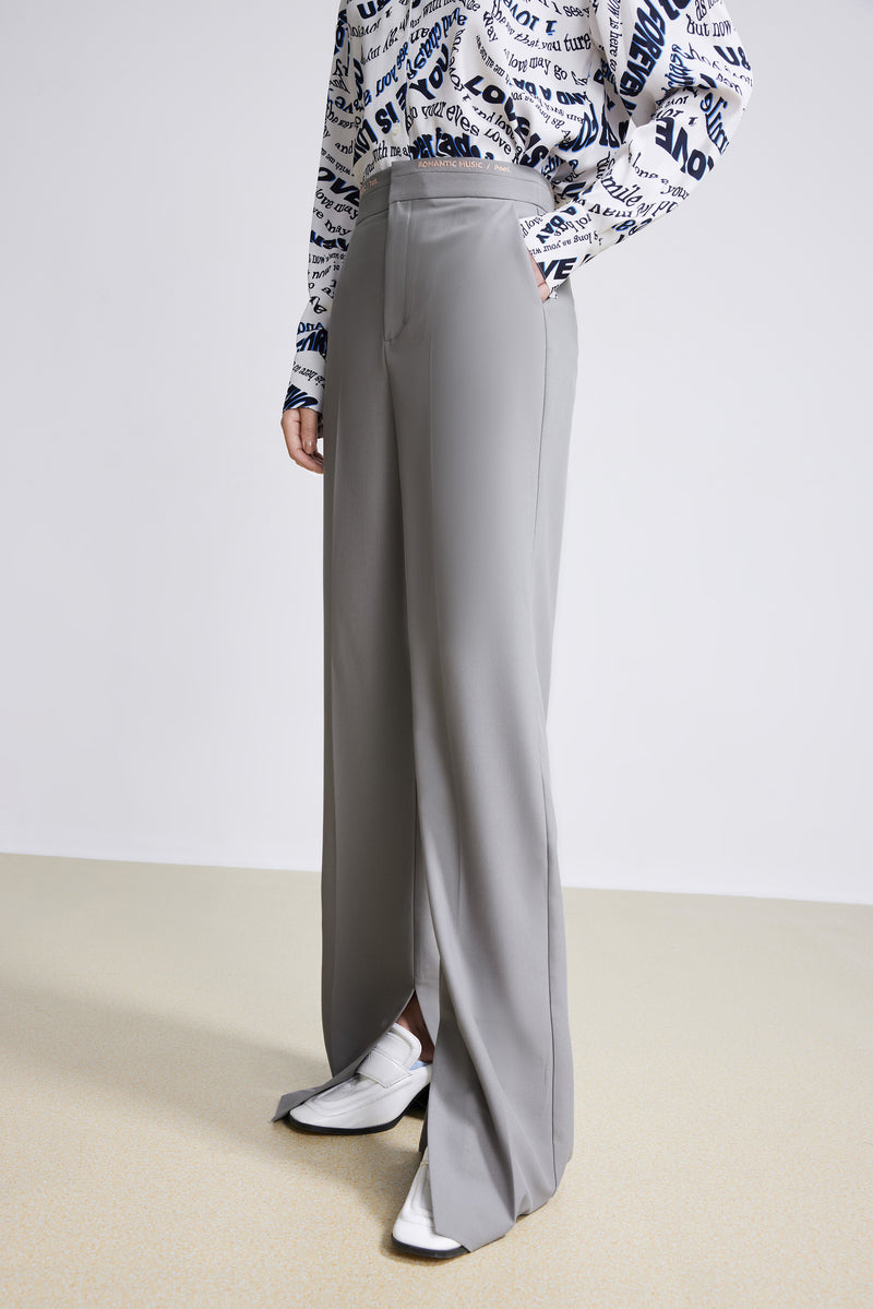 Lily - Pantalon - Gris Foncé