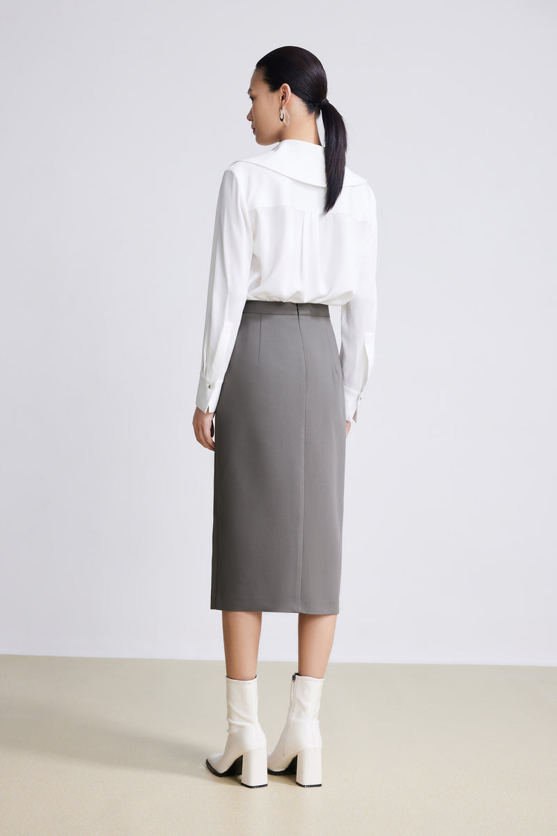 Lily - Jupe - Gris Moyen