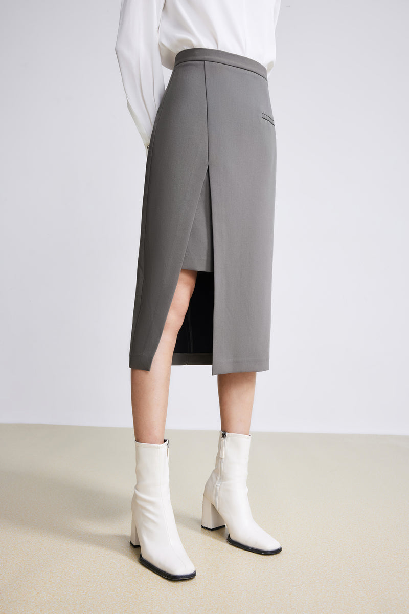 Lily - Jupe - Gris Moyen