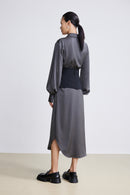 Lily - Robe - Gris Moyen