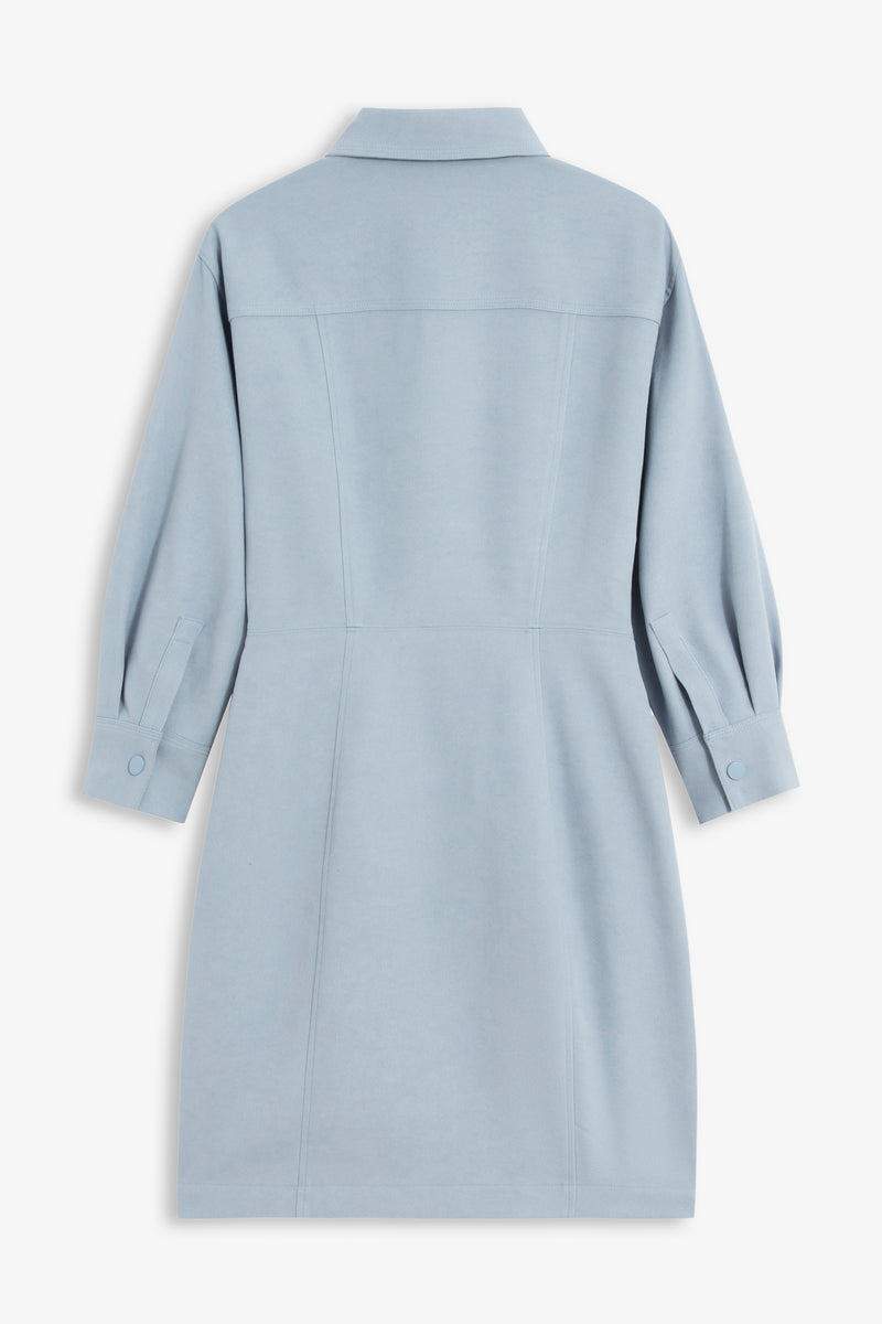 Lily - Robe - Gris Clair Bleu