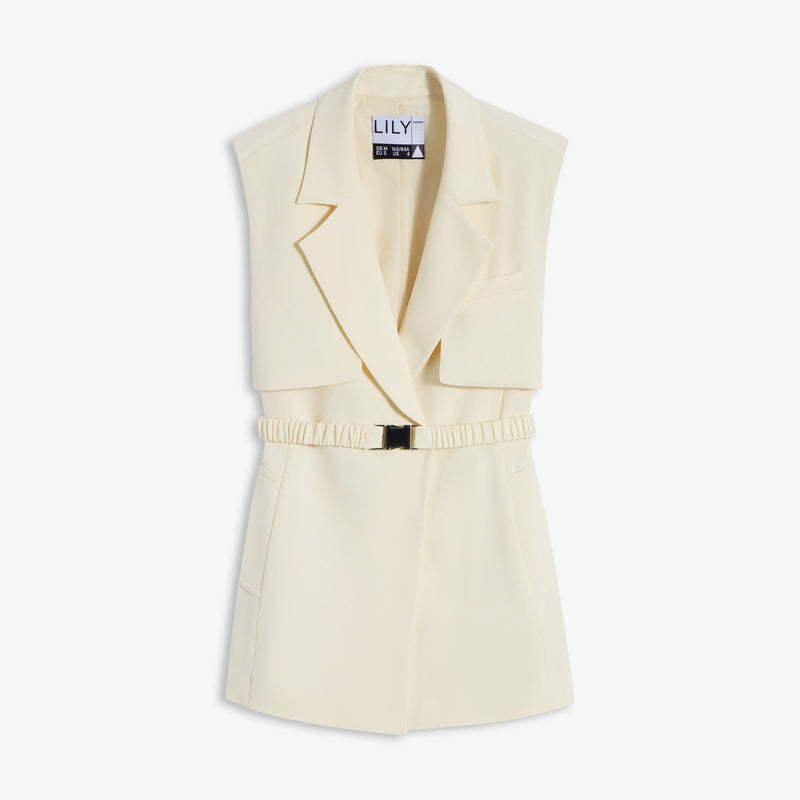 Lily - Gilet - Blanc