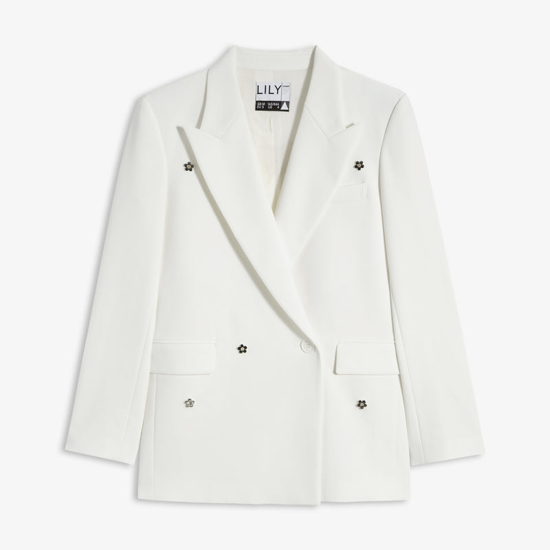 Lily - Blazer - Blanc
