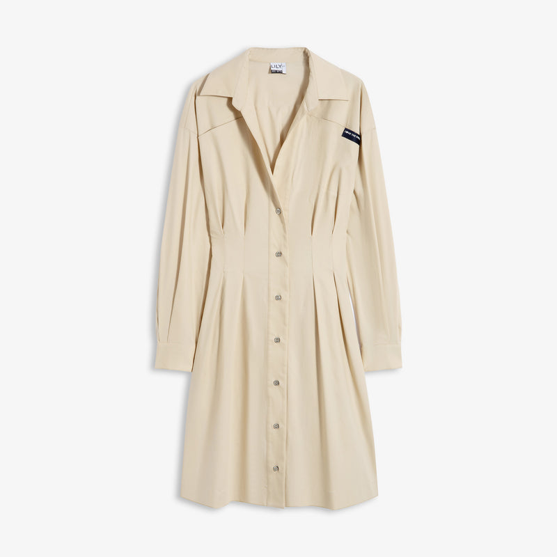 Lily - Robe - Gris Clair