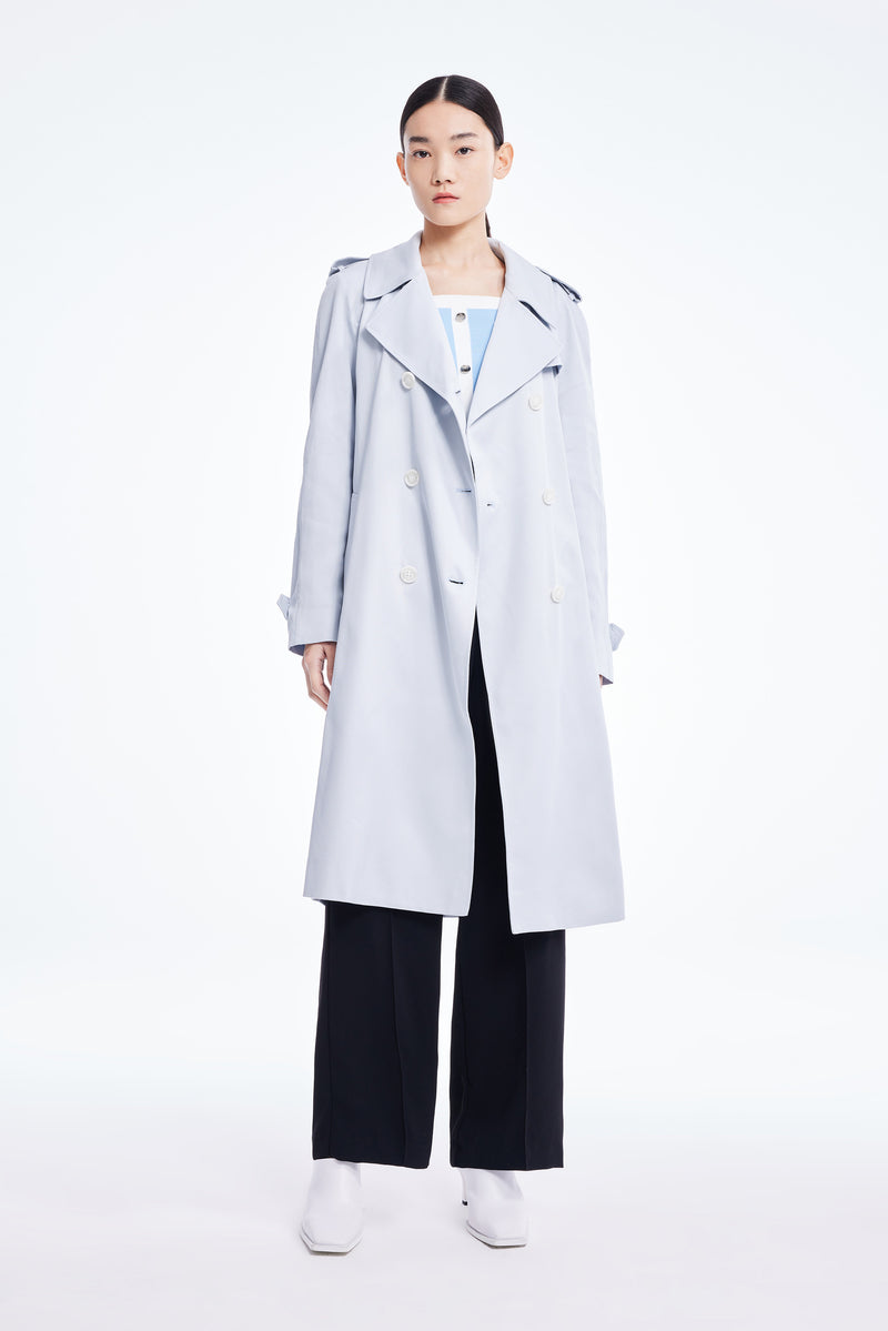 Lily - Manteau - Gris Clair Bleu