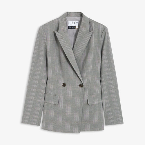 Lily - Blazer - Gris Clair