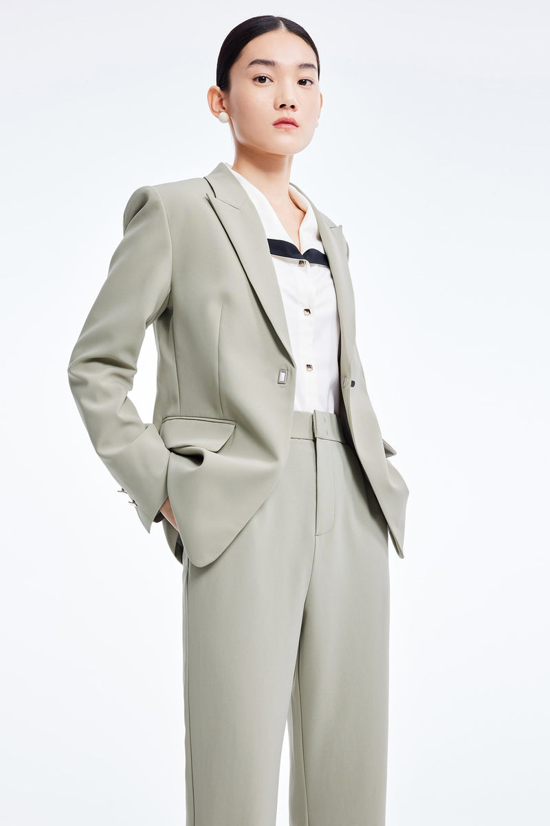 Lily - Blazer - Gris Vert