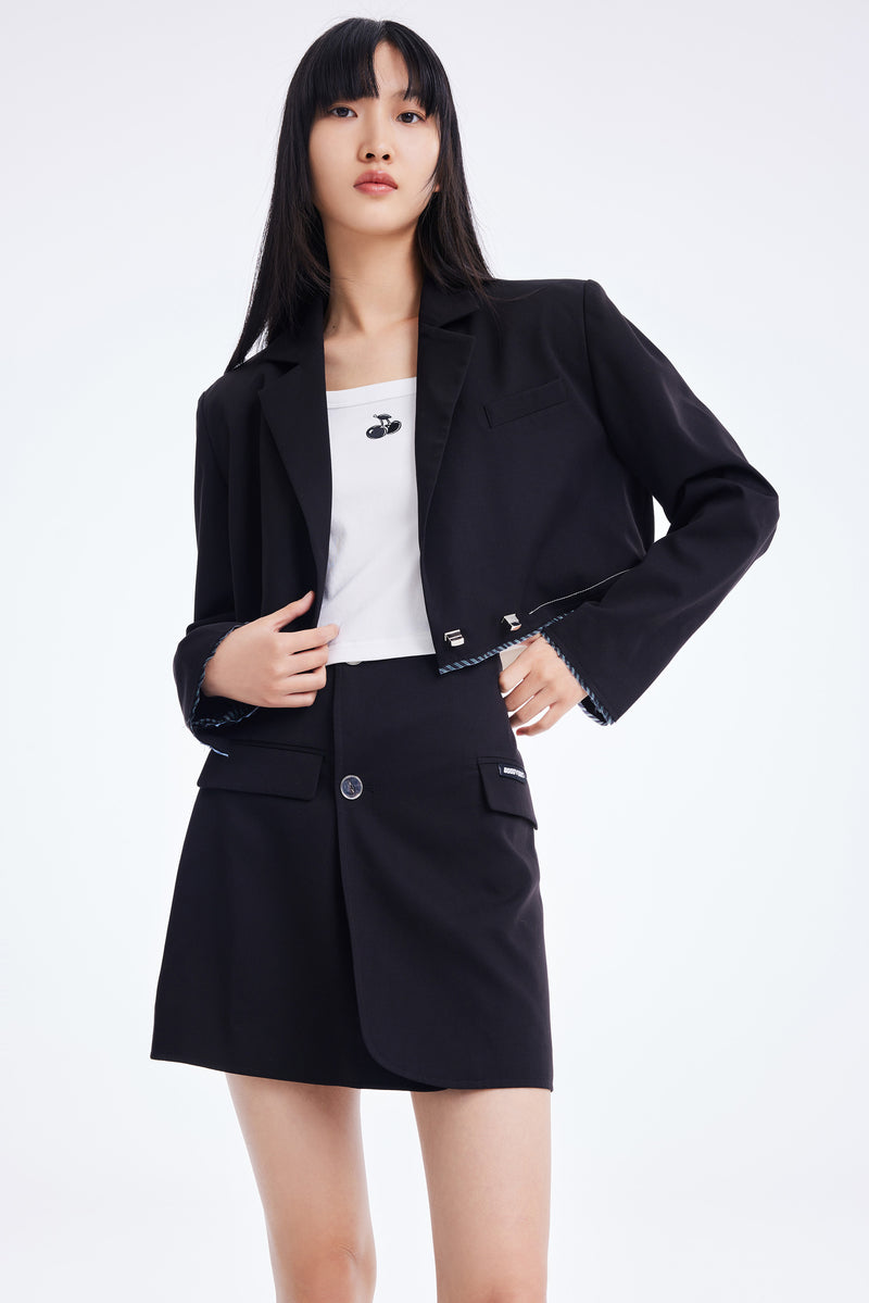 Lily - Blazer - Noir