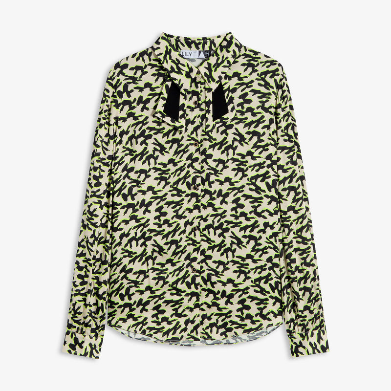 Lily - Chemise - Bleu Clair Gris