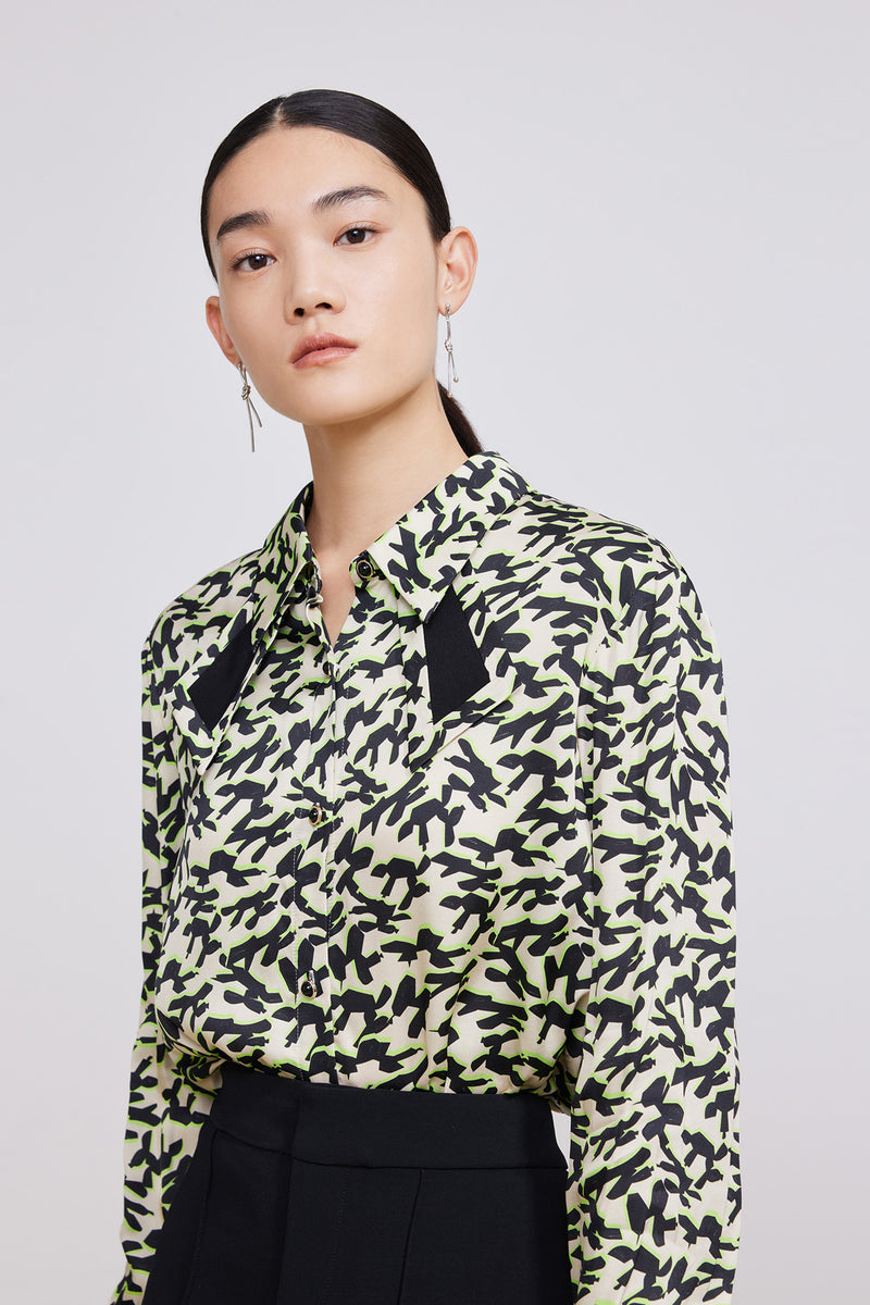 Lily - Chemise - Bleu Clair Gris