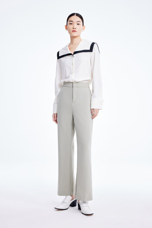 Lily - Pantalon - Gris Vert