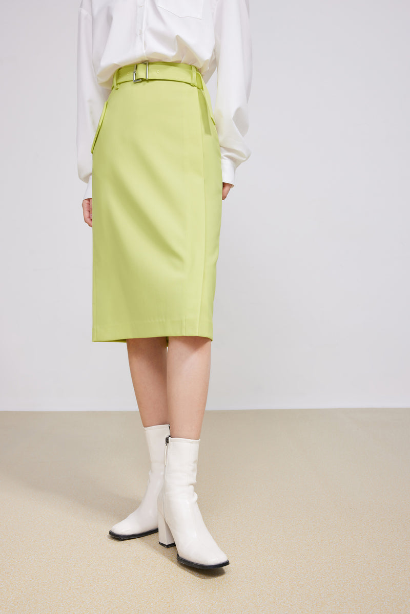 Lily - Jupe - Jaune Poire