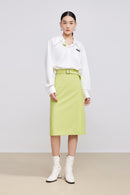 Lily - Jupe - Jaune Poire