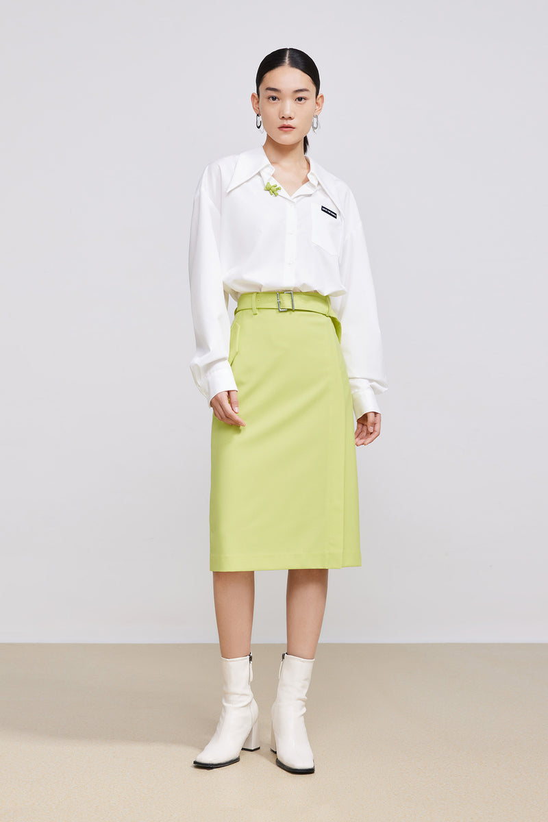 Lily - Jupe - Jaune Poire