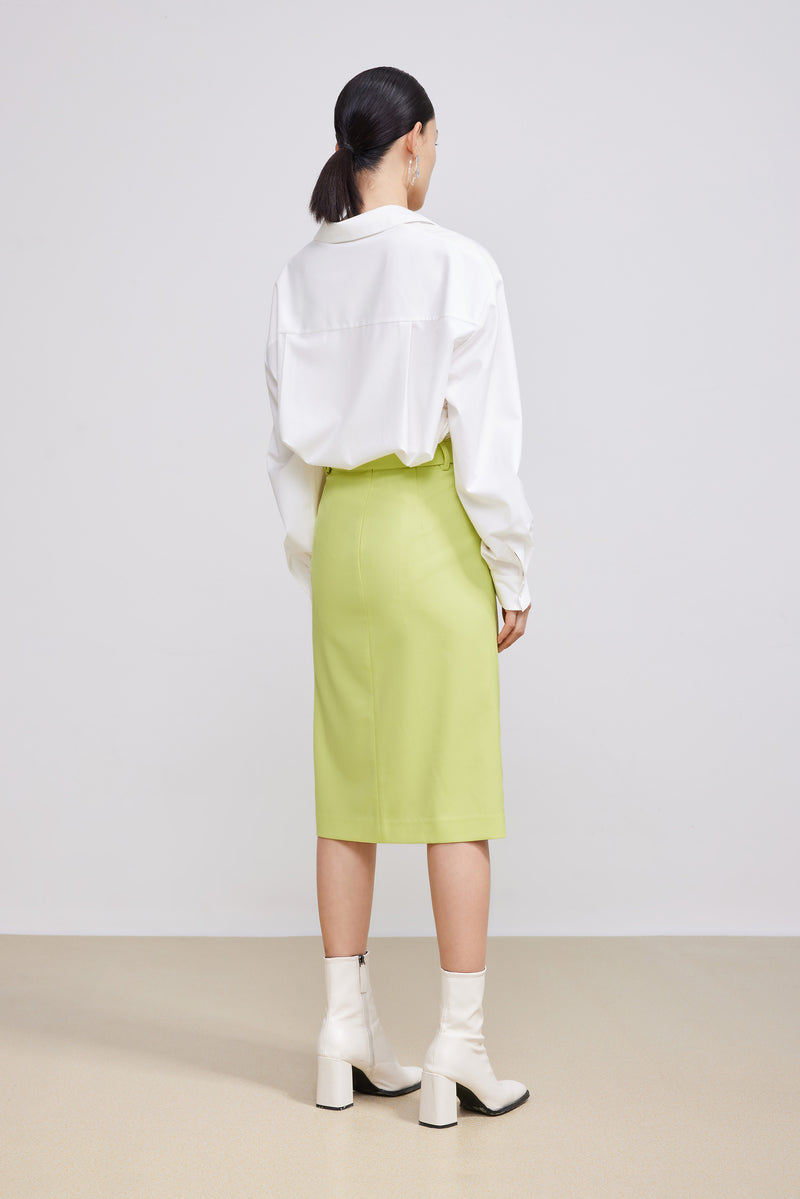 Lily - Jupe - Jaune Poire