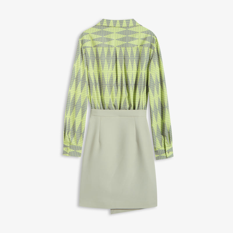 Lily - Robe - Gris Clair