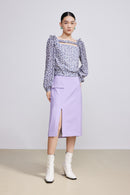 Lily - Haut - Violet Glacé Foncé