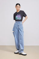 Lily - Pantalon - Denim Bleu