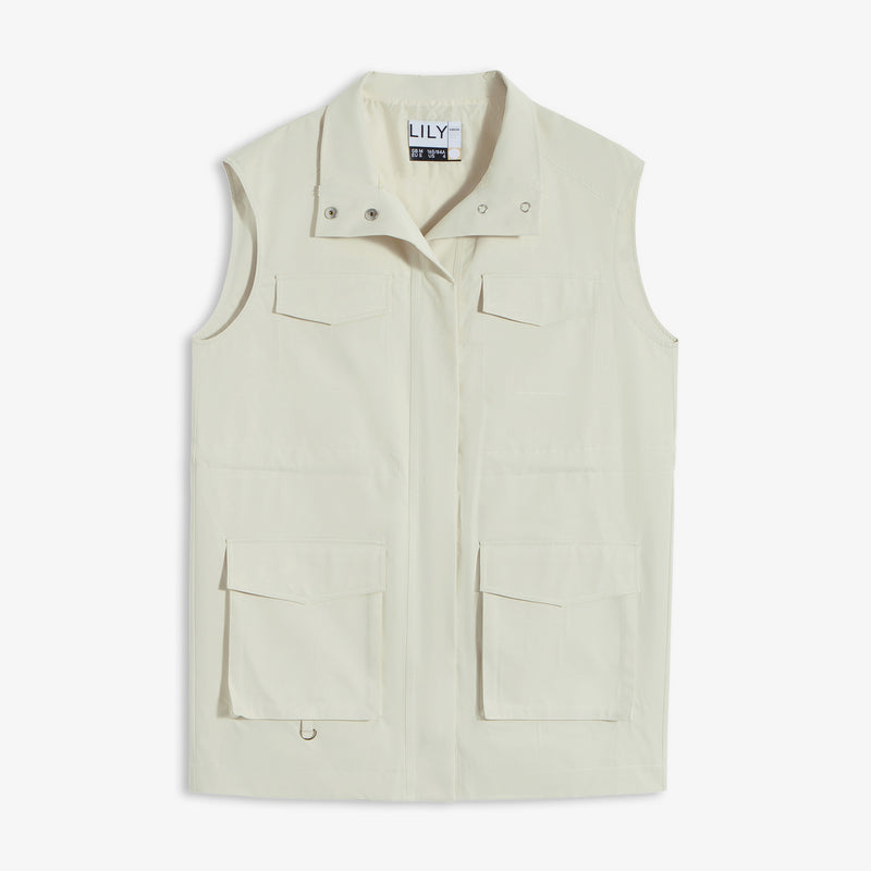 Lily - Gilet - Or Brun Clair